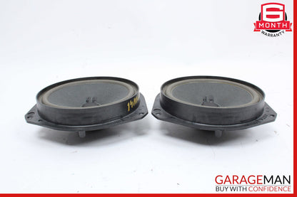 14-17 Maserati Ghibli Rear Right & Left Side Door Sound Audio Speaker Set OEM