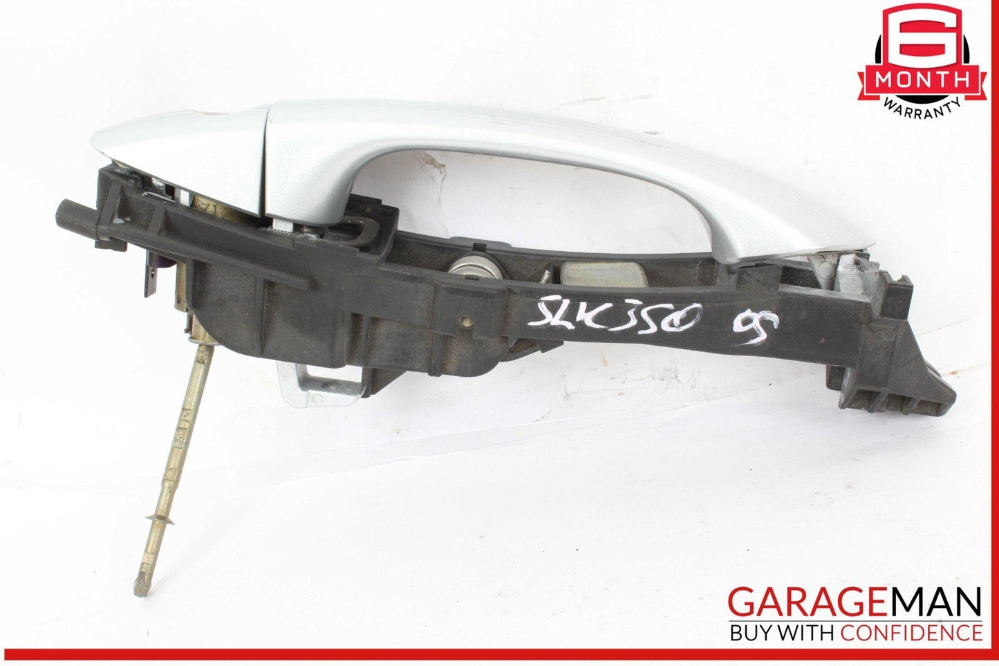 05-11 Mercedes R171 SLK350 SLK250 Front Left Side Exterior Door Handle Gray OEM