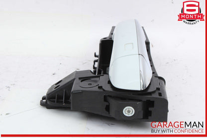08-18 Audi Q5 A4 S4 A5 Rear Left Driver Side Exterior Door Handle White OEM