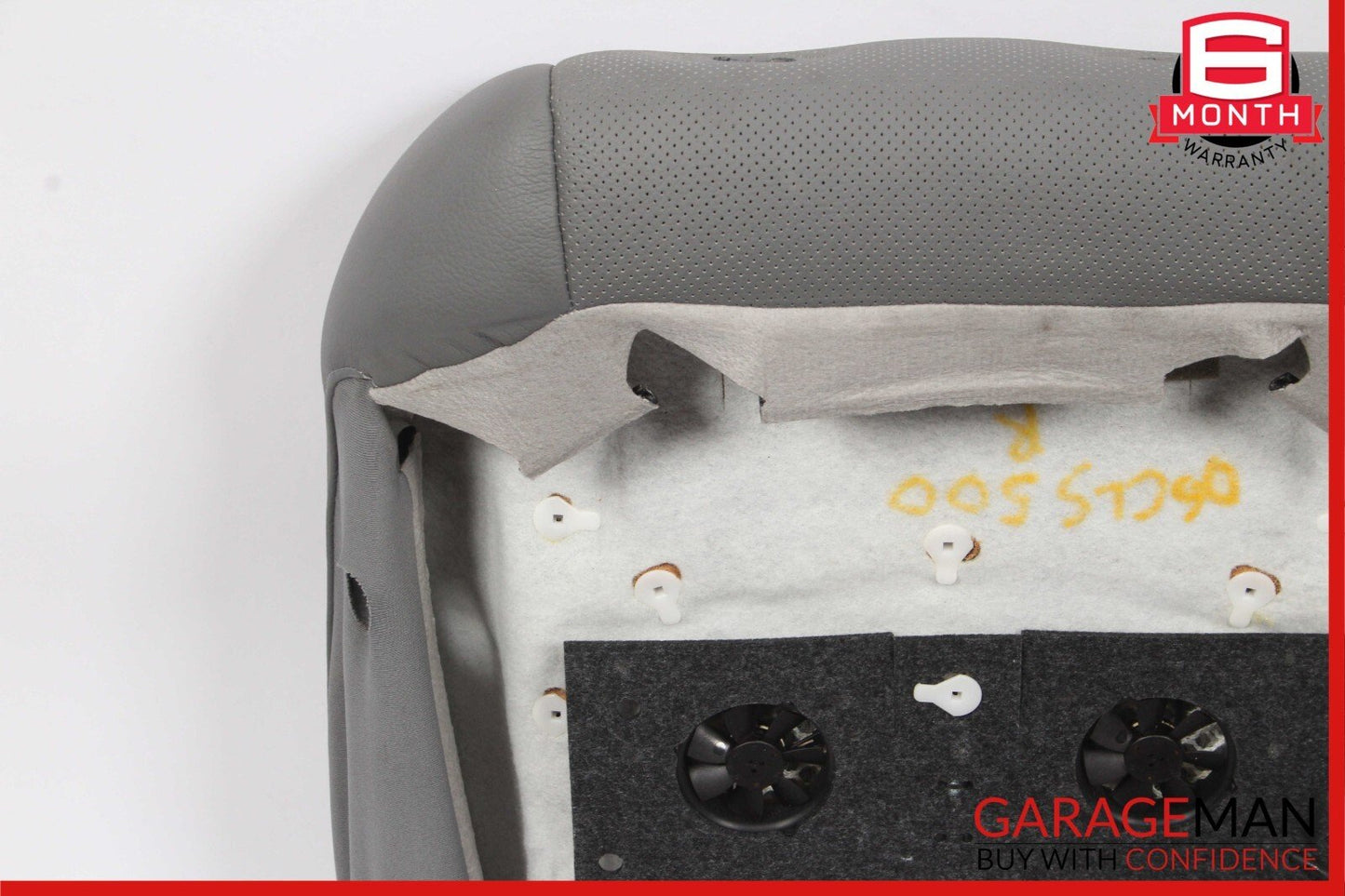 06-11 Mercedes W219 CLS500 Front Left or Right Side Top Upper Seat Cushion Grey