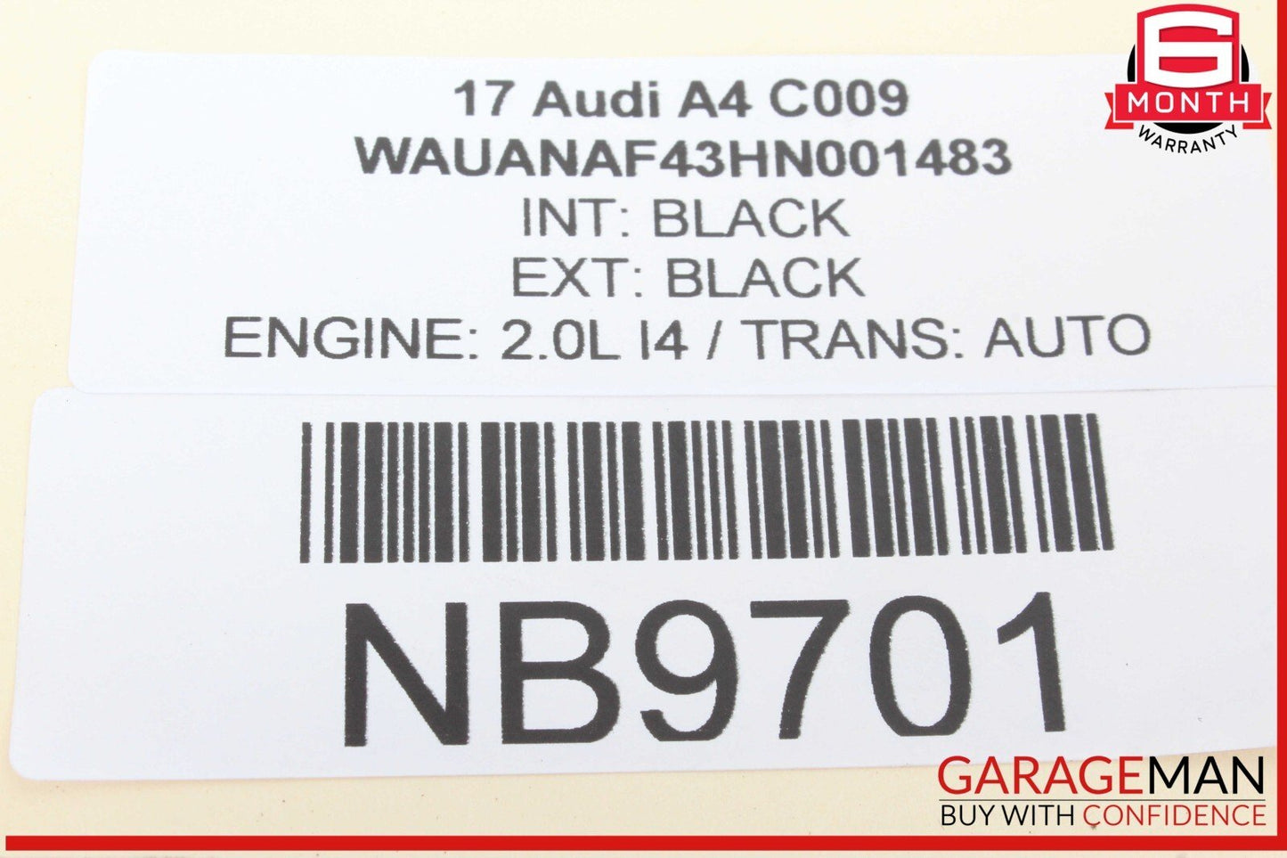 17-24 Audi A4 Quattro Front Left Driver Side Door Lock Latch Actuator OEM