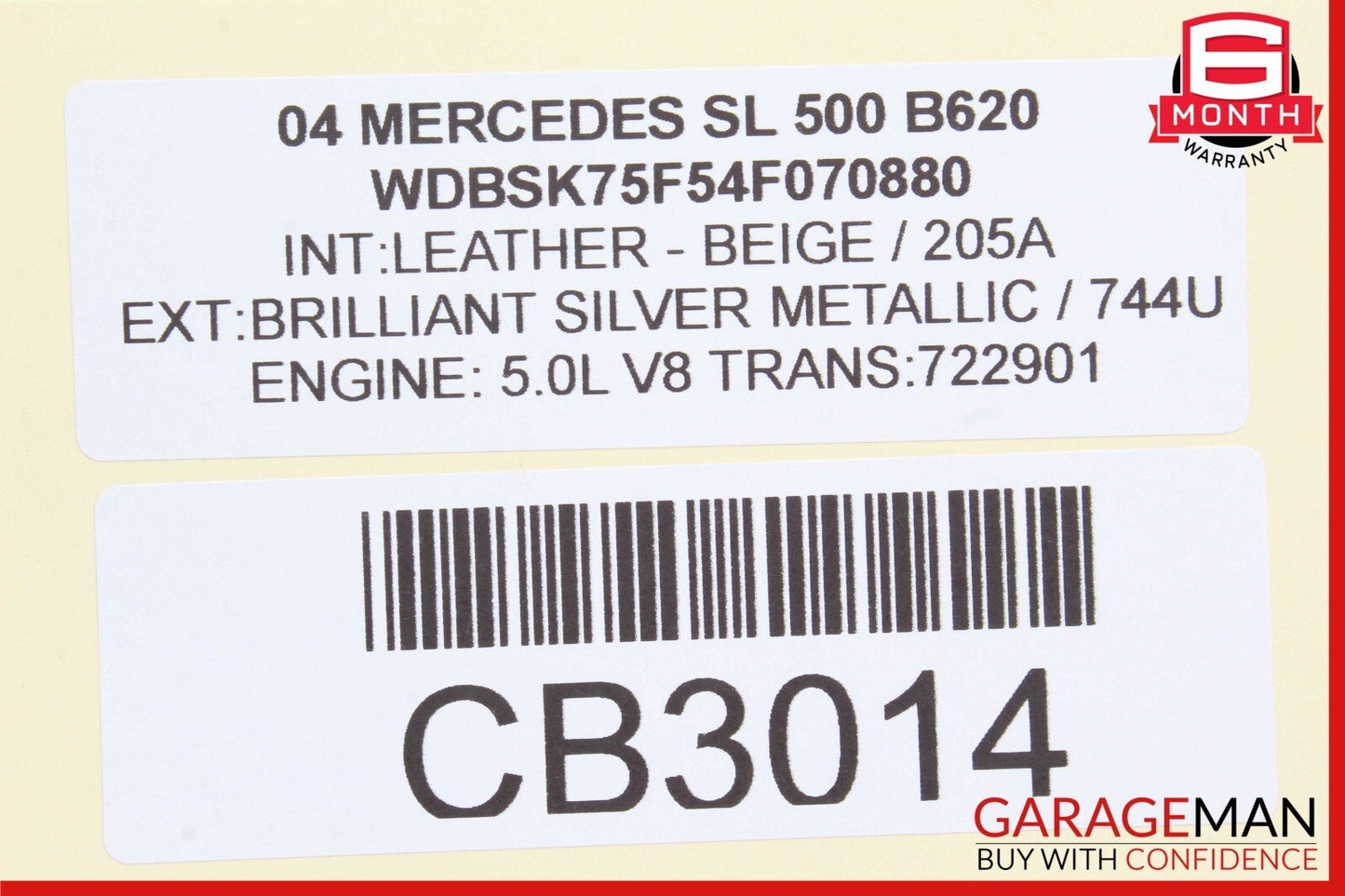 03-12 Mercedes R230 SL550 SL600 SL55 AMG Front Right Side Door Control Module