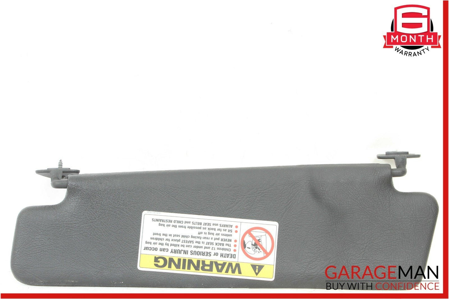 97-04 Mercedes R170 SLK320 Front Right Side Sunvisor Sun Visor Sunshade Black