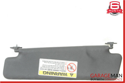 97-04 Mercedes R170 SLK320 Front Right Side Sunvisor Sun Visor Sunshade Black