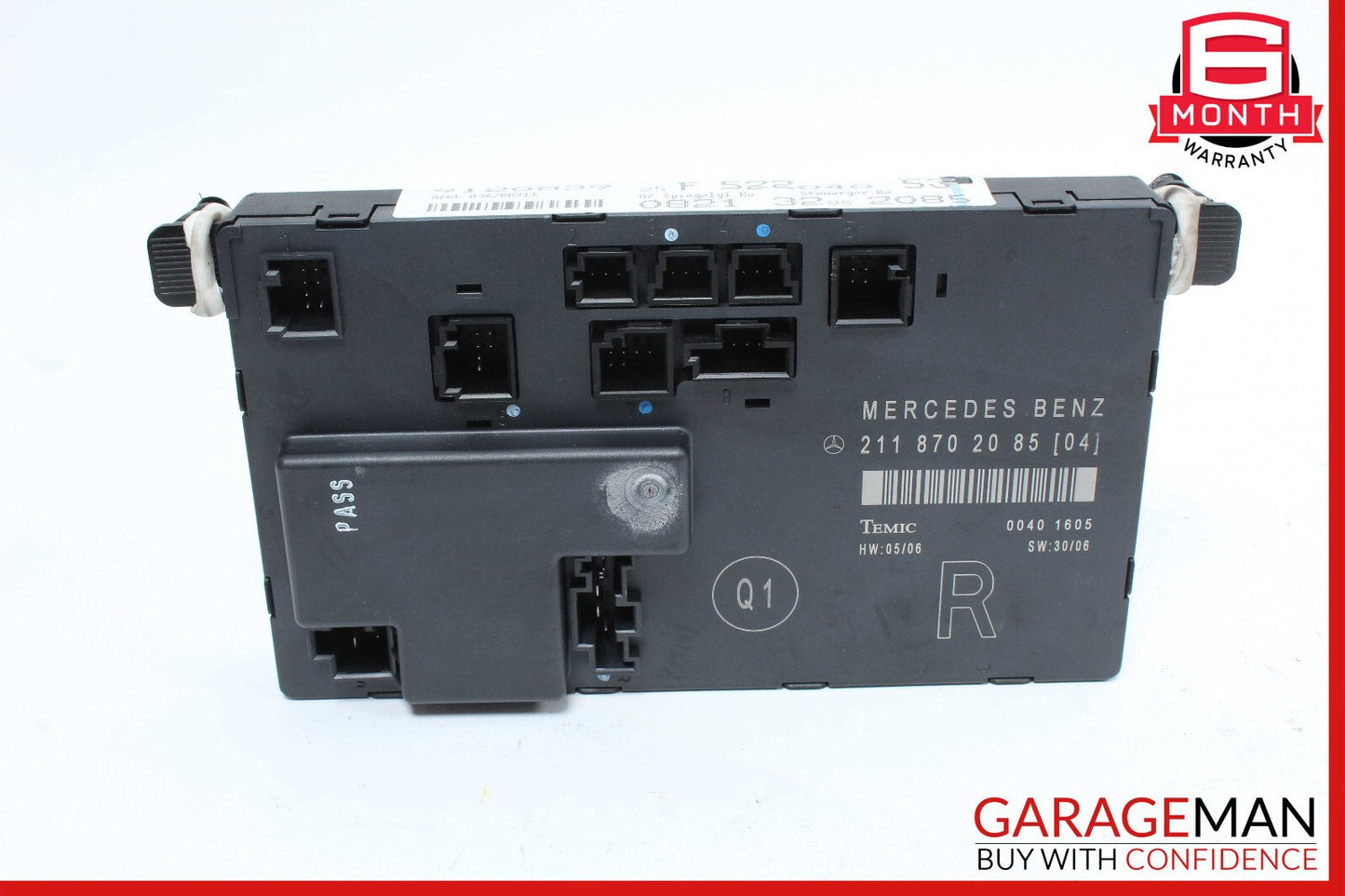 03-09 Mercedes W211 E350 E550 Front Right Passenger Door Control Module OEM