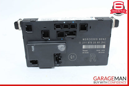 03-09 Mercedes W211 E350 E550 Front Right Passenger Door Control Module OEM