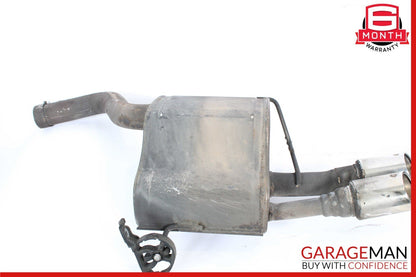 04-08 Maserati Quattroporte M139 Left & Right Side Exhaust Muffler Dual Tips Set