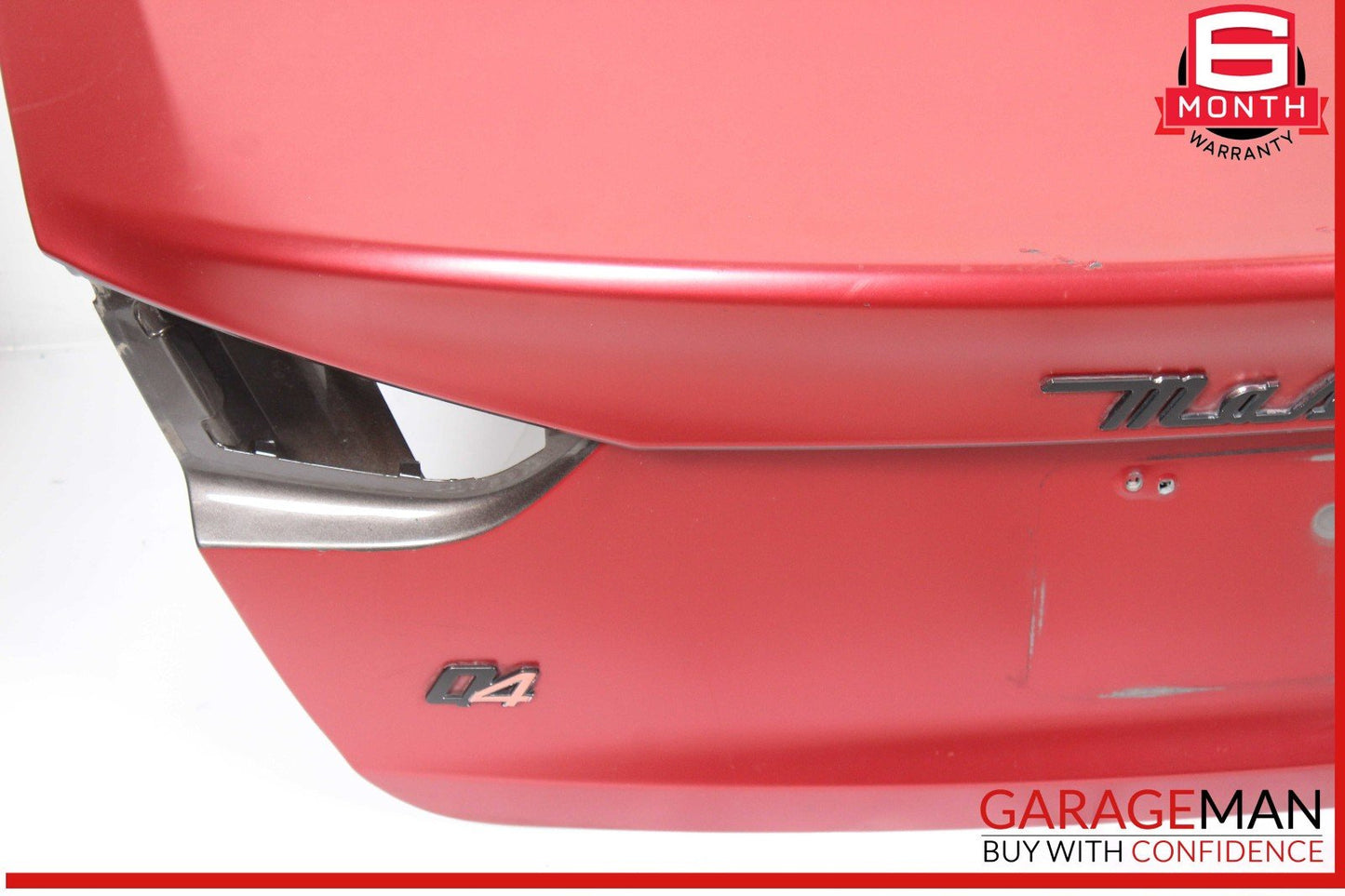 14-24 Maserati Quattroporte SQ4 M156 Trunk Lid Panel Assembly OEM