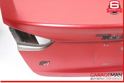 14-24 Maserati Quattroporte SQ4 M156 Trunk Lid Panel Assembly OEM