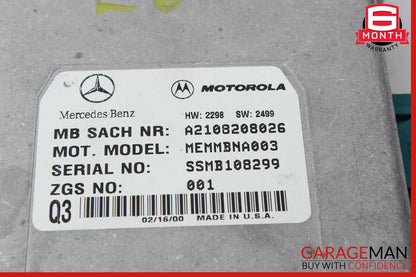 Mercedes W210 E320 CL500 Voice Command Control Module 2108208026 OEM