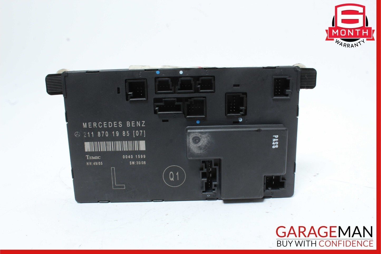 03-09 Mercedes W211 E550 E350 Front Left Driver Side Door Control Module OEM