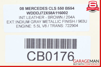 03-11 Mercedes W219 CLS550 SLK280 Sirius Satellite Radio Receiver Module Unit