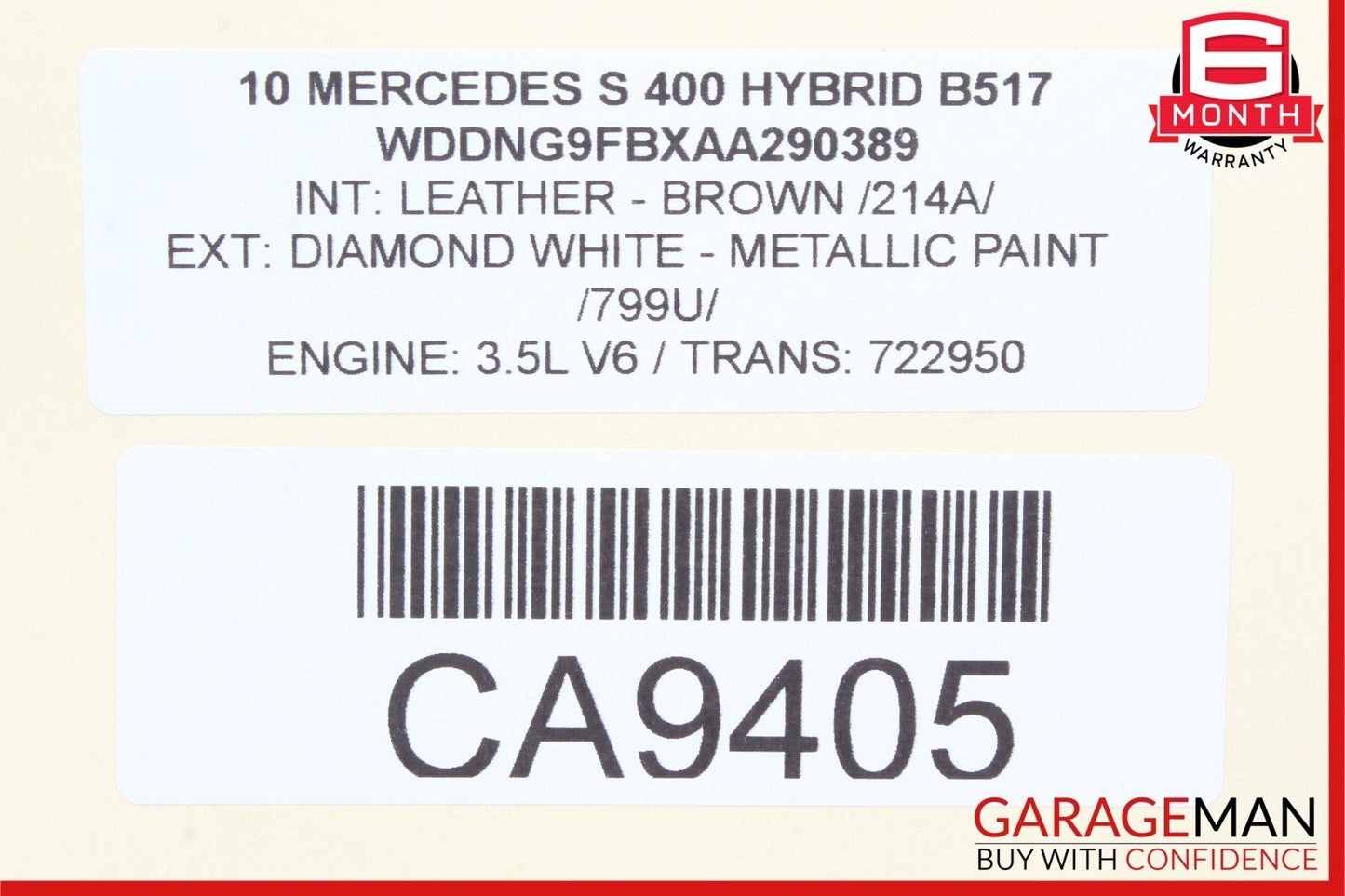 07-13 Mercedes W221 S400 S550 Rear Right or Left Side Door Control Module OEM