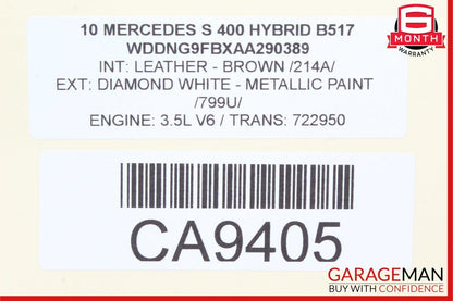 07-13 Mercedes W221 S400 S550 Rear Right or Left Side Door Control Module OEM