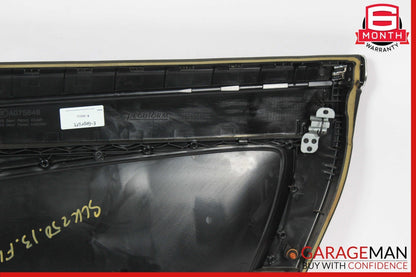 12-16 Mercedes R172 SLK200 SLK250 Front Left Interior Door Panel Assy Black