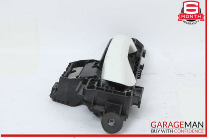 08-15 Mercedes X204 GLK350 Rear Left Driver Side Exterior Door Handle White OEM