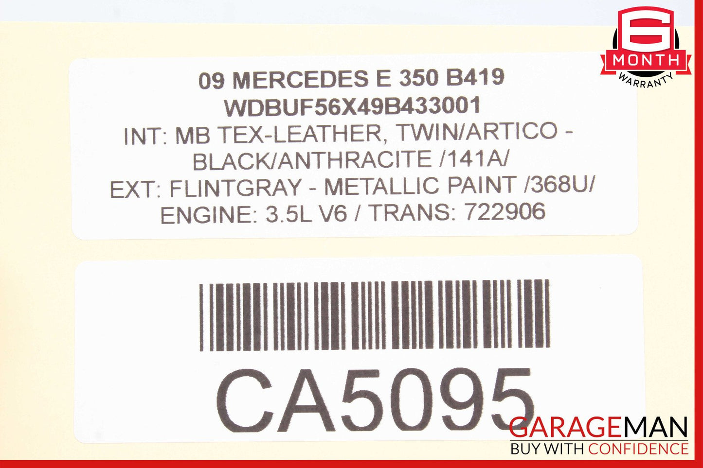 07-09 Mercedes W211 E350 E550 Rear Right Door Control Module 2118703485 OEM