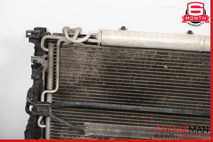 04-11 Mercedes W211 E320 Radiator AC A/C Condenser Transmission Cooling Assy