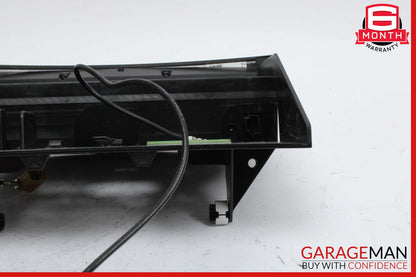 07-09 Mercedes W211 E350 E550 Hazard Control Door Lock Switch Panel Wood OEM