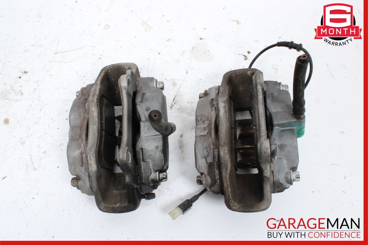 07-09 Mercedes W211 E350 E550 Front Right & Left Brake Caliper Calipers Set OEM