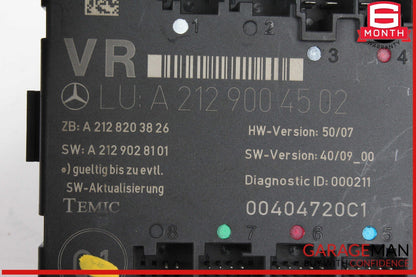 08-18 Mercedes W204 C250 E350 E400 Front Right Side Door Control Module Unit OEM
