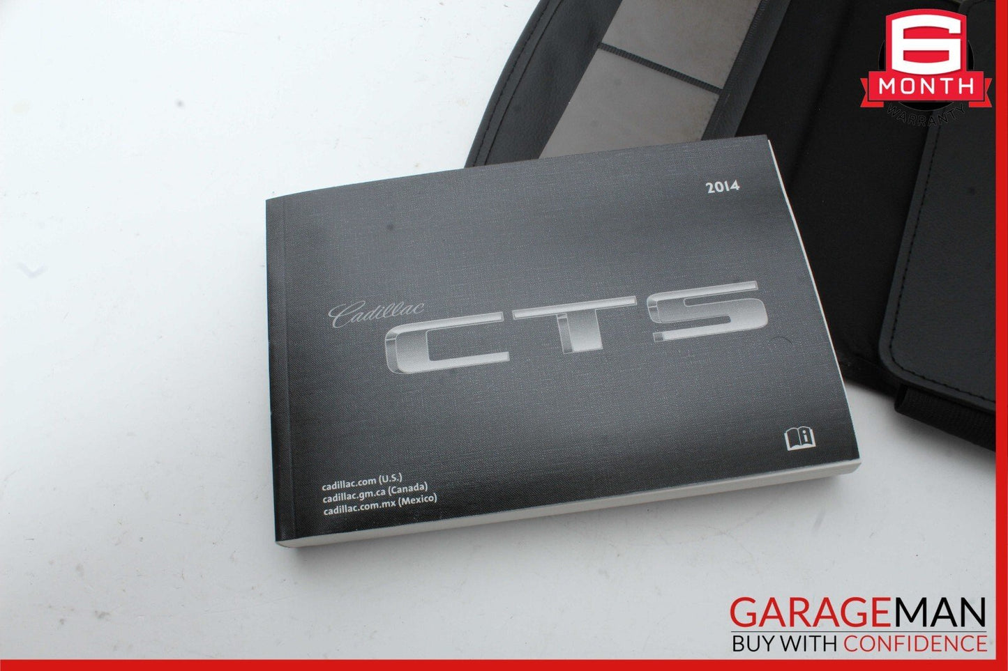 2014 Cadillac CTS Leather Case for Owner Manual Operator User Repair Guide OEM
