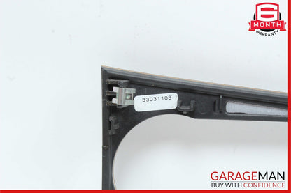 08-14 Mercedes W204 C300 C350 AC A/C Climate Control Switch Trim Bezel Wood OEM