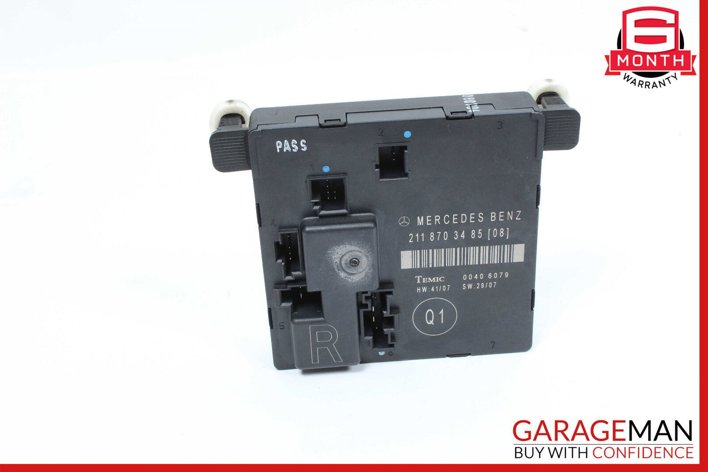 07-09 Mercedes W211 E320 E550 Rear Right Door Control Module 2118703485 OEM