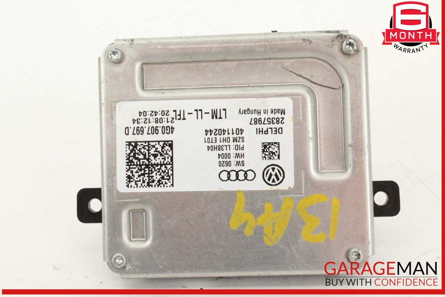 13-17 Audi A4 SQ5 LED DRL Head Light Headlight Ballast Module 4G0907697D OEM