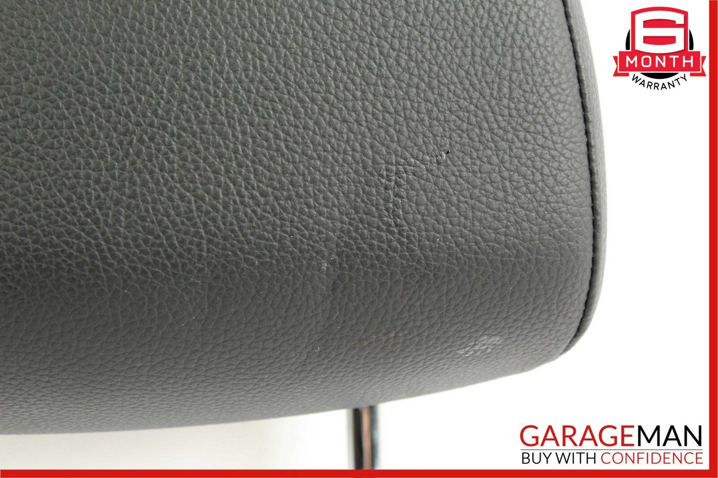 08-14 Mercedes W204 C250 Sedan Front Seat Cushion Headrest Head Rest Black OEM
