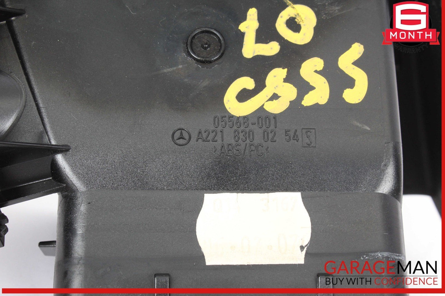 07-14 Mercedes W221 S550 CL600 Front Right Dash A/C Air Vent Trim Grille OEM