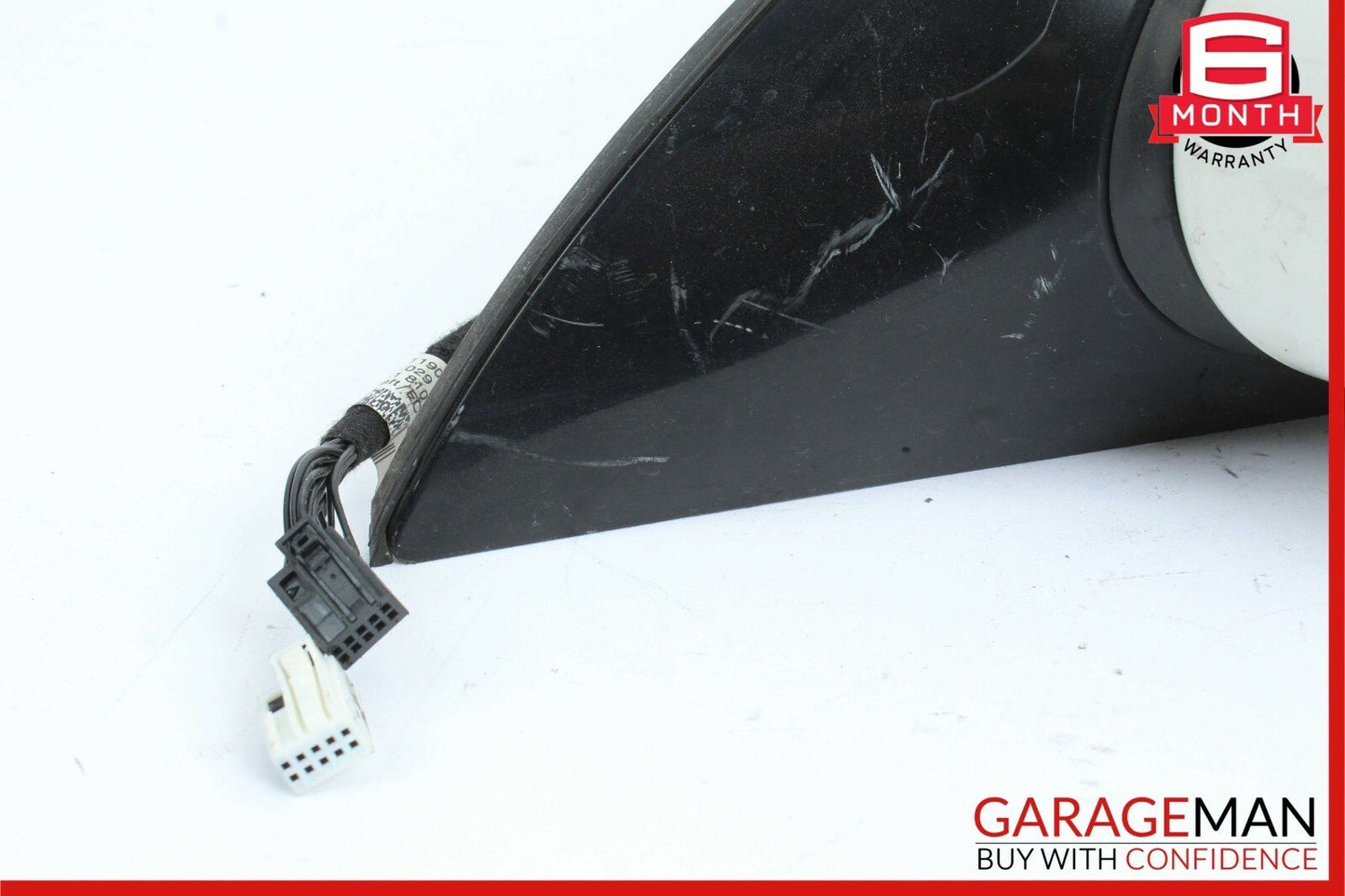 06-10 Mercedes W251 R350 Front Left Driver Side Mirror Door Rear View White OEM