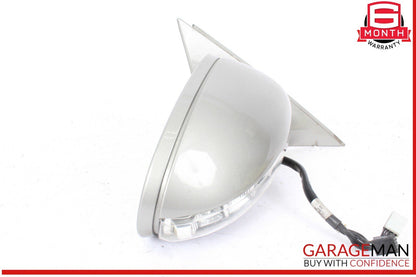 07-09 Mercedes W221 S550 S600 Front Right Side Door Rear View Mirror Silver OEM