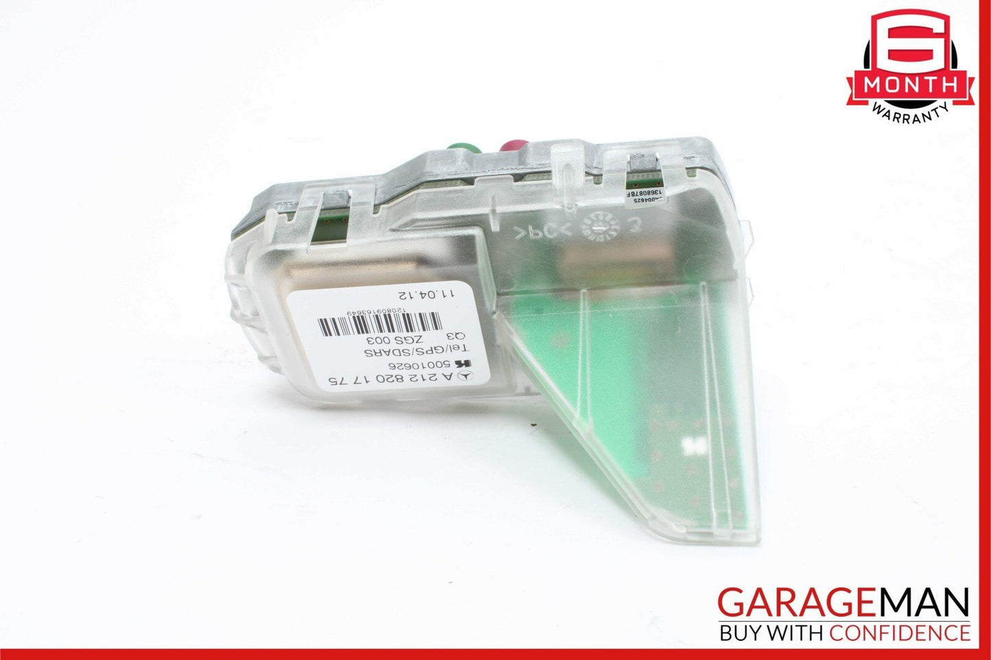 12-20 Mercedes W218 CLS500 Top Shark Fin Antenna Roof GPS 2128201775 OEM