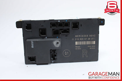 06-11 Mercedes W219 CLS500 CLS55 Door Control Module Front Right Passenger OEM