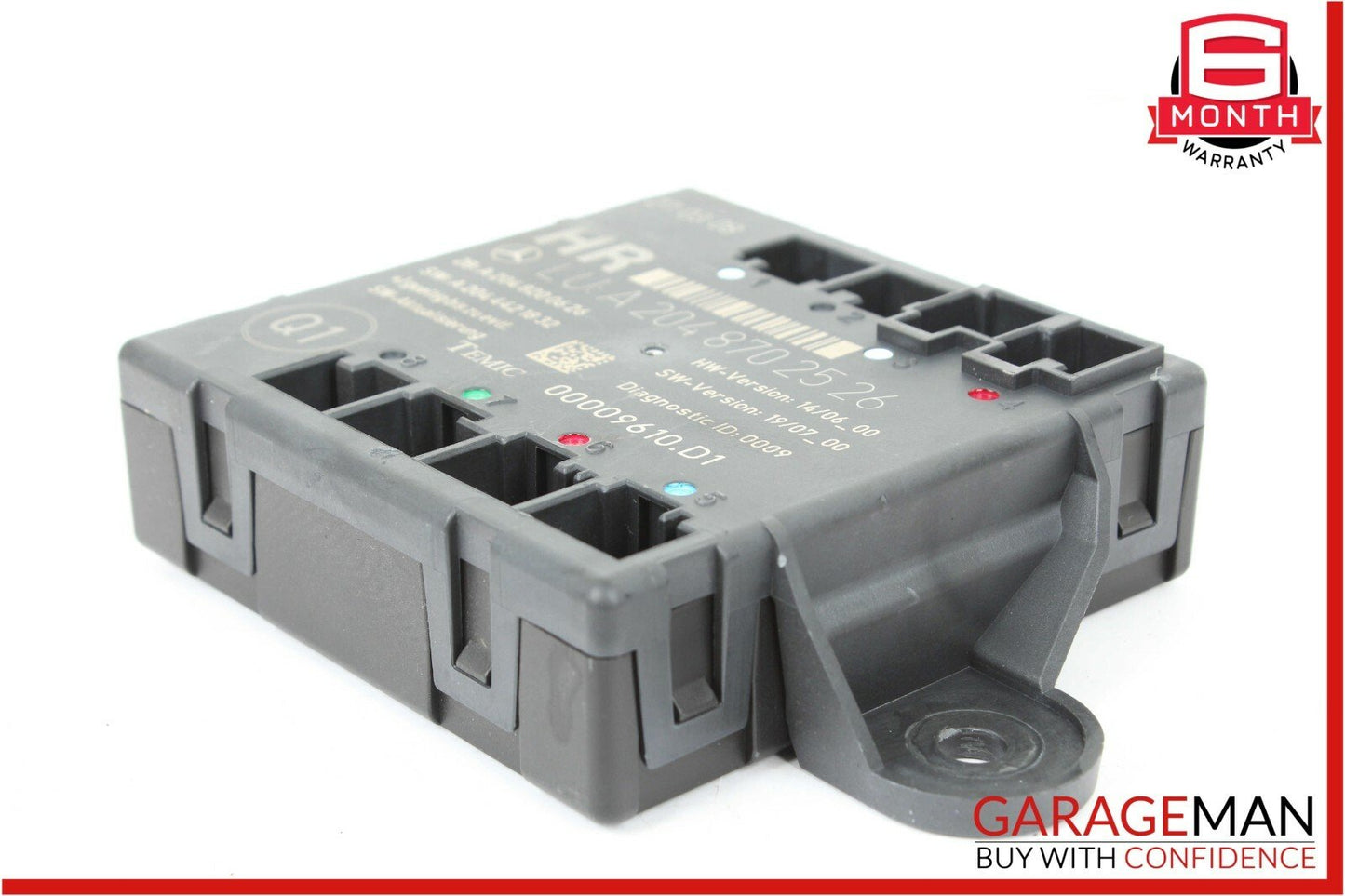 08-14 Mercedes W204 C300 Rear Right Passenger Side Door Controller Module OEM