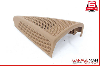 03-09 Mercedes W211 E350 E500 Front Left Side Tweeter Speaker Cover Brown OEM