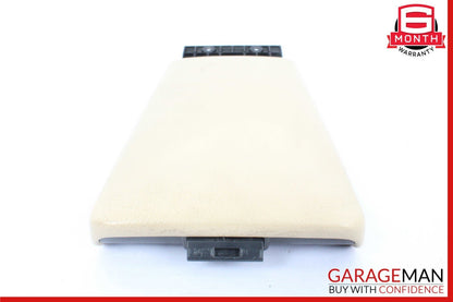 97-04 Mercedes R170 SLK230 Center Console Arm Rest Storage Cover Lid Beige OEM