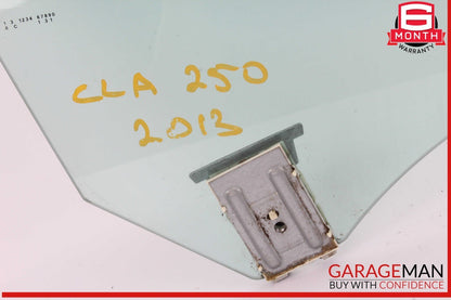 14-18 Mercedes W117 CLA250 Front Right Passenger Door Window Auto Glass OEM
