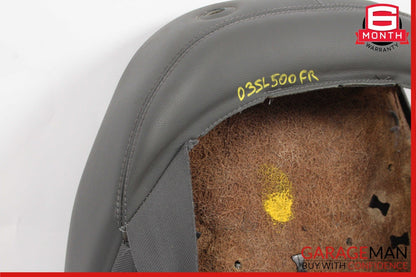 03-06 Mercedes R230 SL500 Front Right Side Upper Top Seat Cushion Cover Gray