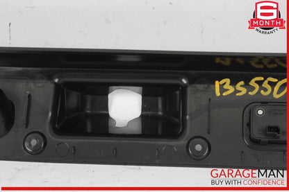 07-13 Mercedes W221 S550 S400 S63 AMG Trunk Lid Lock Latch Trim Cover Black