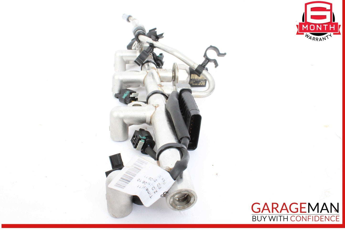 12-15 Mercedes W204 C250 SLK250 1.8L M271 Fuel Injector Rail Line Assembly OEM