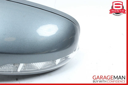 07-09 Mercedes W211 E350 E63 AMG Front Left Side Mirror Door Rear View Flintgray