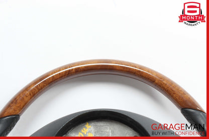 09-12 Mercedes R171 SLK300 SL550 SLK350 3 Spoke Steering Wheel Wood OEM