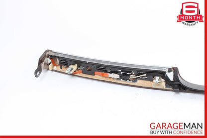 07-09 Mercedes W221 S550 Front Dashboard Dash Trim Panel Cover Bezel Wood OEM