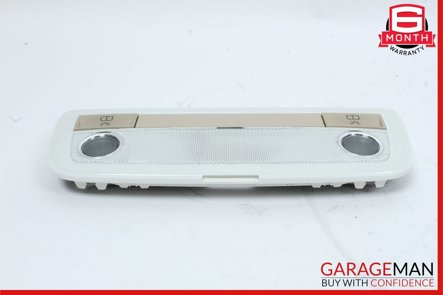 08-21 Mercedes W204 C250 GLK350 GL550 Rear Overhead Dome Light Beige OEM