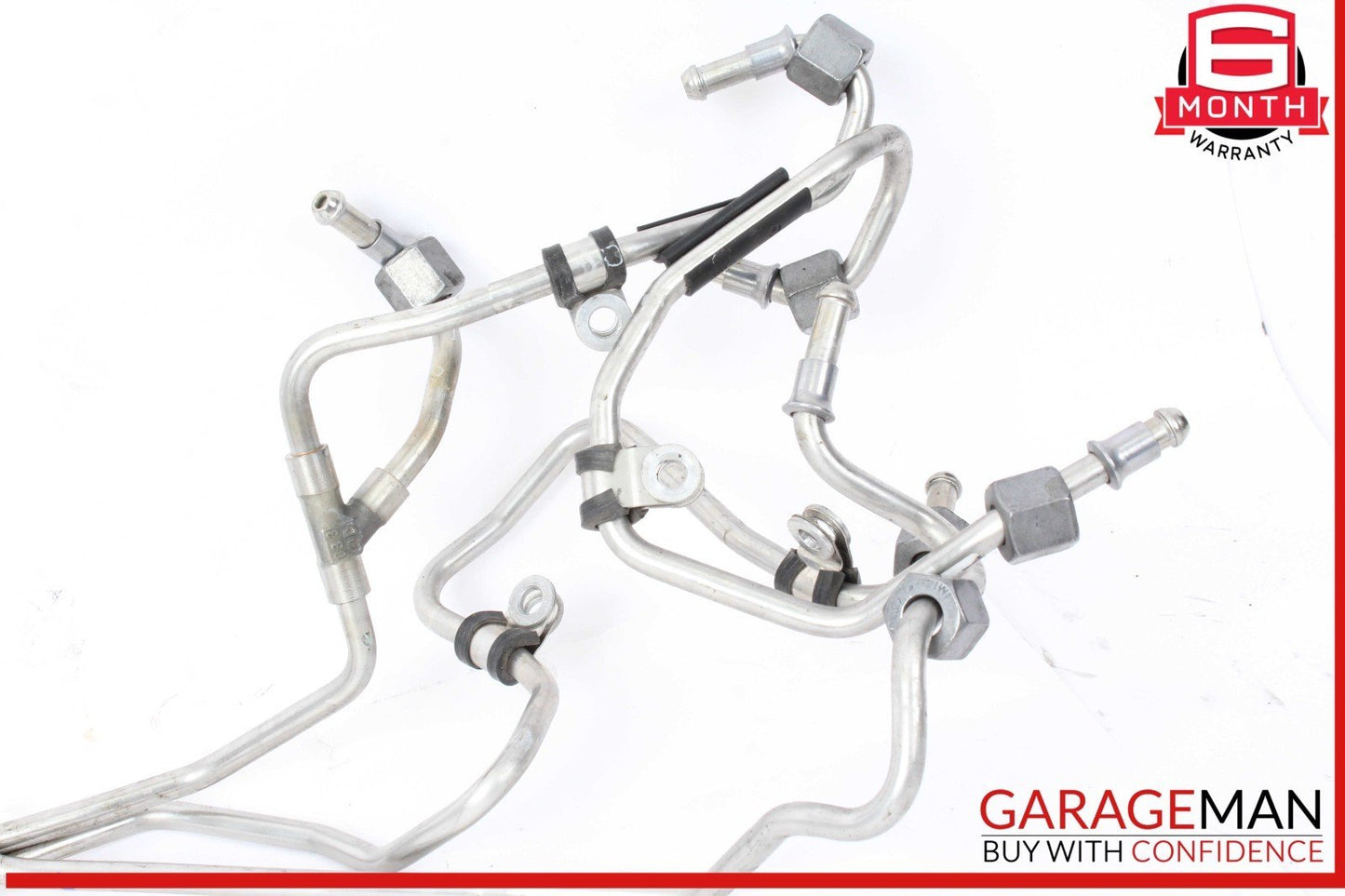 11-20 Mercedes X166 GL450 4MATIC S550 High Pressure Fuel Pump Line Set OEM