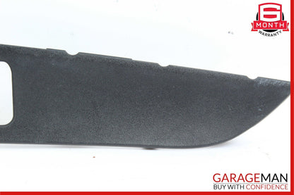 10-13 Mercedes W212 E350 E400 E550 Sedan Trunk Lid Tailgate Handle Trim Black