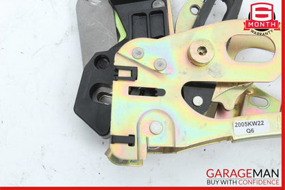 03-12 Mercedes R230 SL500 SL55 AMG Left Side Trunk Lock Frame Cylinder OEM