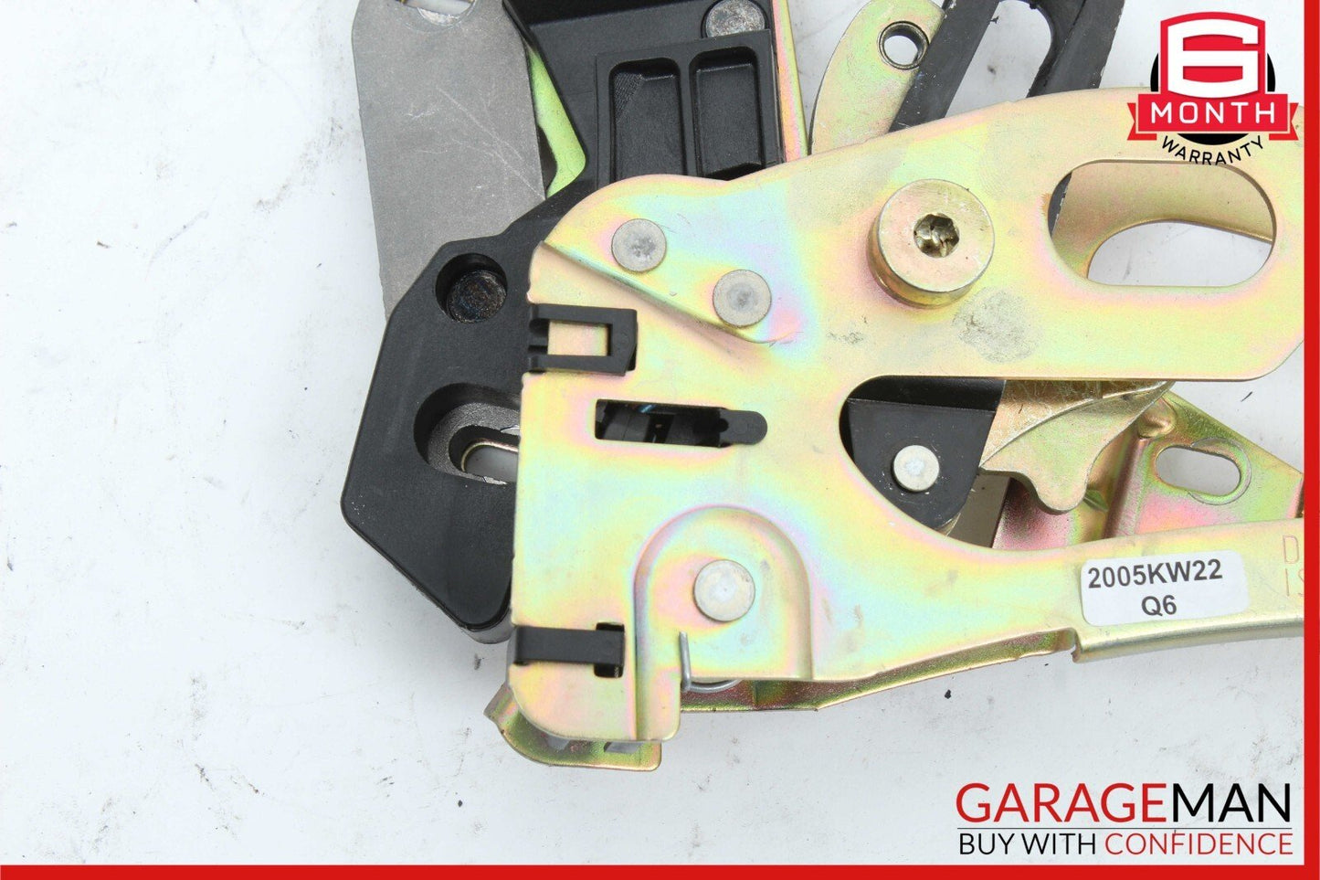 03-12 Mercedes R230 SL500 SL55 AMG Left Side Trunk Lock Frame Cylinder OEM